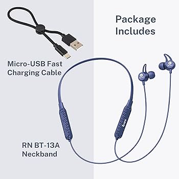 RIVANO RH BT 13A Magnet wireless bluetooth head set